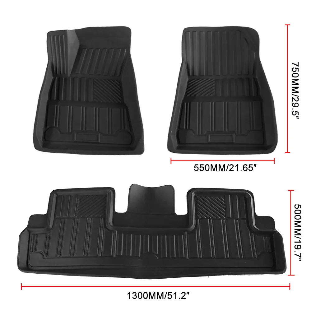 TPE Пользовательские Коврики полный комплект на заказ подходит для всех-погоды
