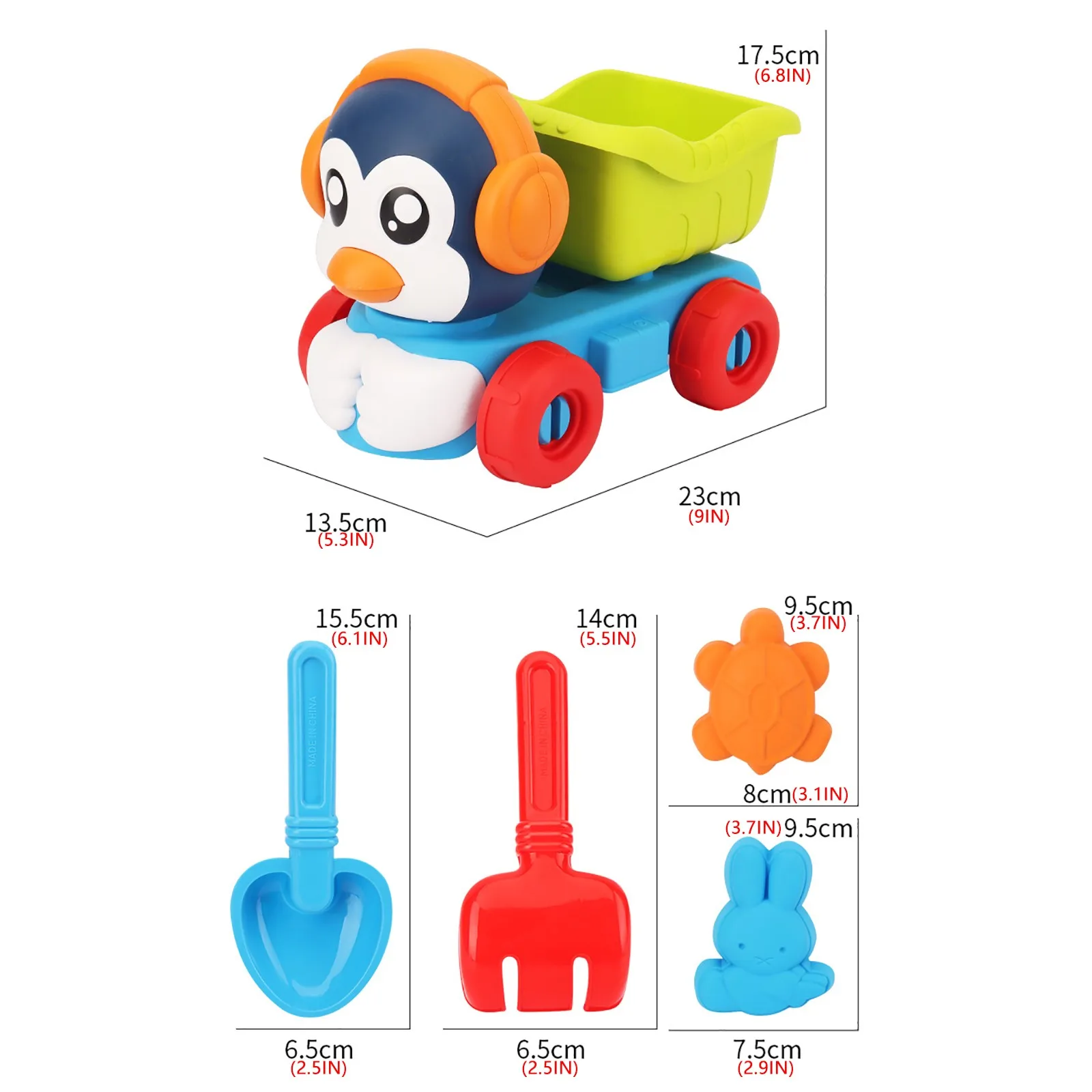 

5Piece Beach Toy Sand Set Sand Play Water Play Sandpit Toy Summer Outdoor Toy For child Kids Gift For The Beach