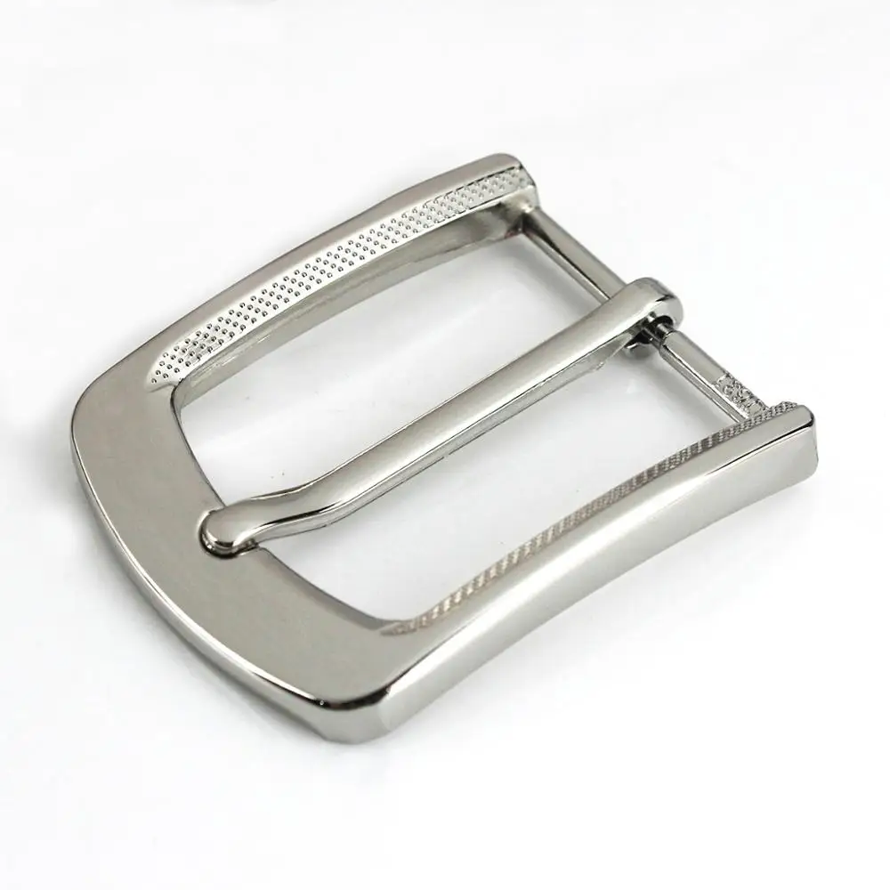 1pcs 35mm Metal Plating Belt Buckle Men End Bar Heel Bar Single Pin Belt Half Buckle Leather Craft Belt Strap for 32-34mm Belt