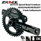 Zrace Alpha 10 11 Speed Road Chainset Crank, 40424446485052 T, 170172,5175, для цикла изгиба-поперечного цикла