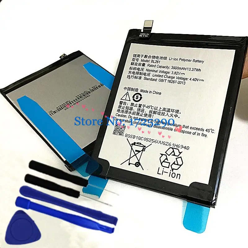 Новая высококачественная запасная батарея BL261 для Lenovo Vibe K5 Note Lemon A7020a40 A7020a48 K52t38