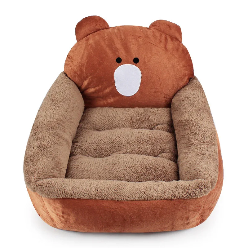 02 Fine joy милые животные Кошка Собака Pet Кровати коврики Тедди для питомца для собаки Диван домашнее животное Кошка Кровать Дом большое одеяло подушка корзина поставки - Цвет: 02