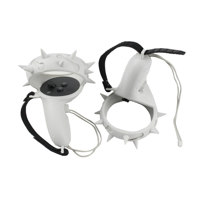 

Protection Silicone Case Handle Grip Strap for -Oculus Quest 2 VR Controller