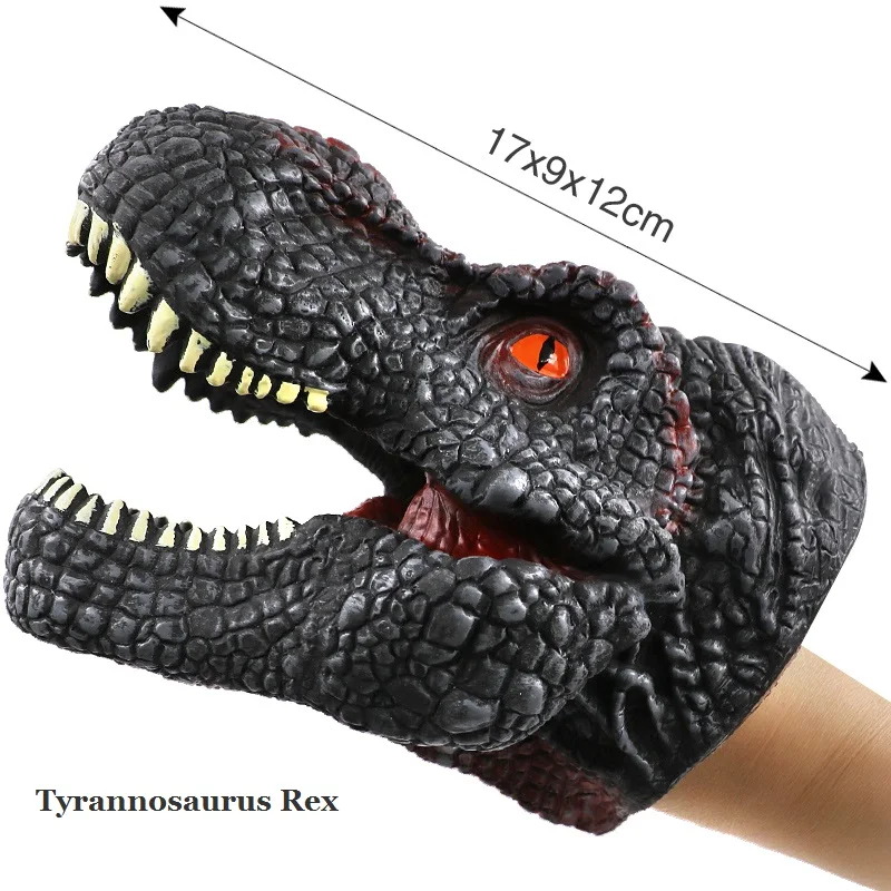 Куклы Динозавры T Rex перчатки динозавров мягкие резиновые реалистичные куклы
