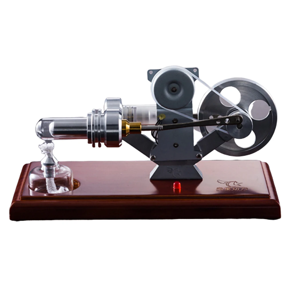 

Stirling Engine Electric Generator Model Physics Toy Electricity Generator