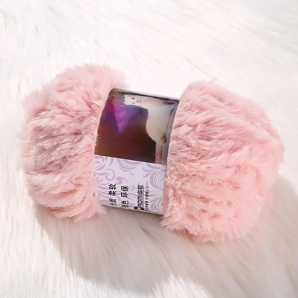 30 м/рулон однотонная пряжа для вязания крючком | Дом и сад