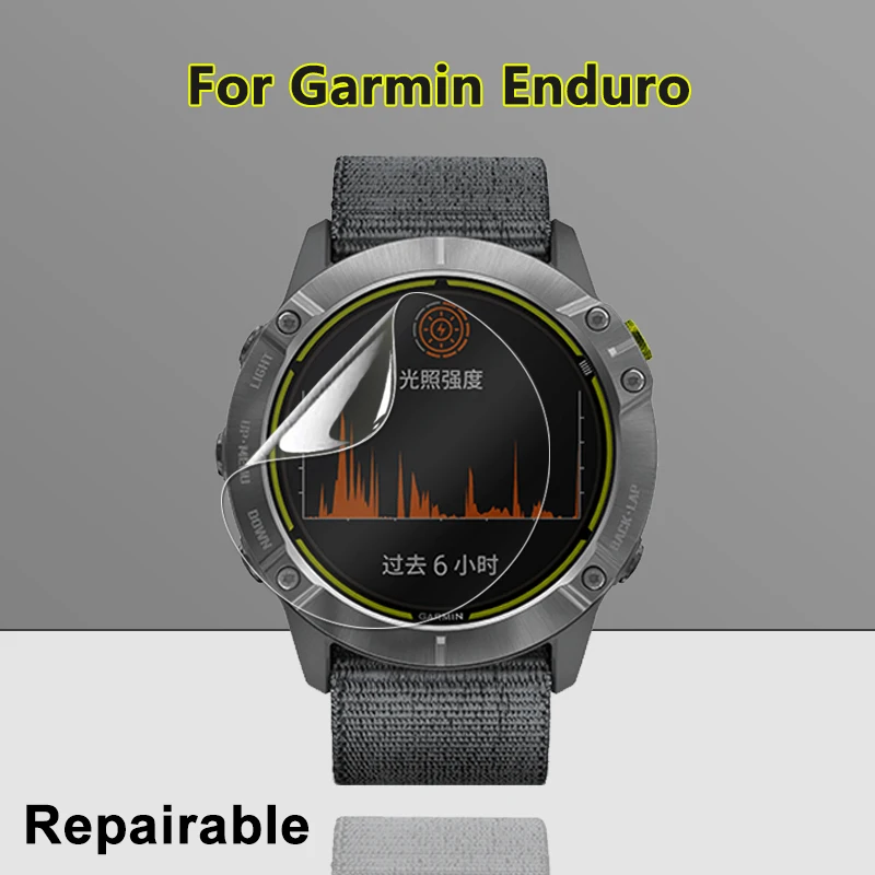 

Ultra Clear Screen Protector For Garmin Enduro Soft Hydrogel Protective Film For Enduro Sport Smart Watch (Not Tempered Glass)