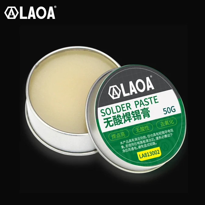 Паяльная паста LAOA без кислоты SMD пастообразный флюс SMT IC 10cc инструмент для ремонта