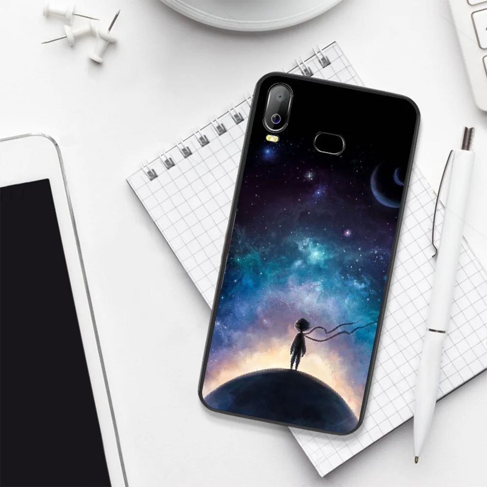 

NBDRUICAI The Little Prince and fox Printing Phone Case cover Shell For Samsung A10 A20 A30 A40 A50 A70 A7 A9 A6 A8 Plus 2018