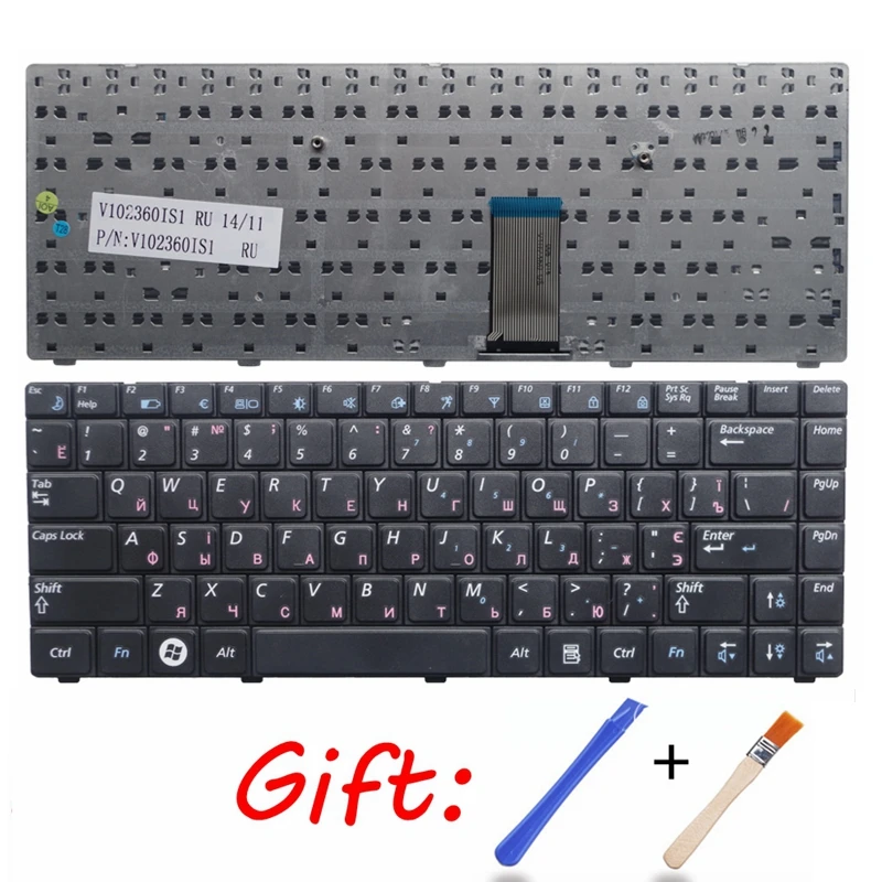 Ру черный Новая русская клавиатура для ноутбука samsung RV408 P469 R478 R480 R439 R418 R420 R423 R425 R430