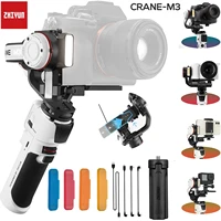 zhiyun crane m3 3 axis handheld gimbal stabilizer for mirrorless cameras sony a7iii a6600 gopro hero1098iphone 13 12 pro max