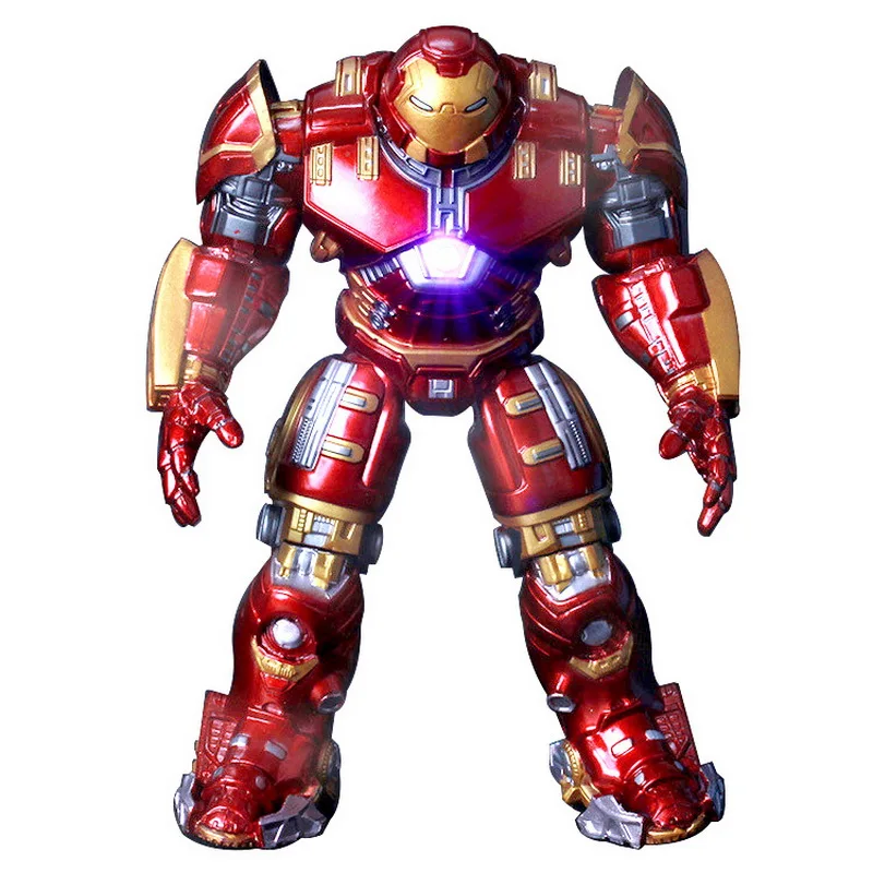2020 Marvel Avengers 3 Iron Man Hulkbuster Armor giunti mobili dolls Mark con luce a LED PVC Action Figure Collection Model Toy