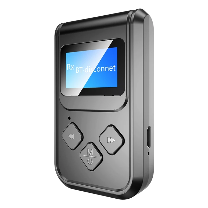 Bluetooth 5 0 приемник передатчик ЖК дисплей Наушники Стерео ТВ ПК автомобиля o