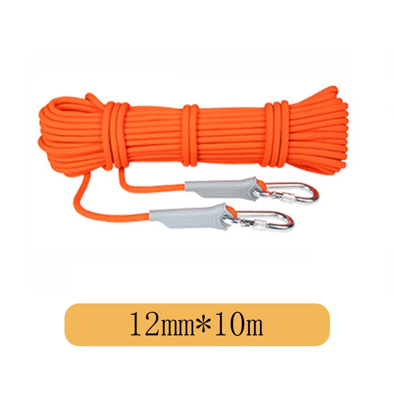 

9.5-12mm Diameter High-Strength Safety Rope Professional Rock Climbing Outdoor Hiking Climbing Accessories Floating Rope 10-20m
