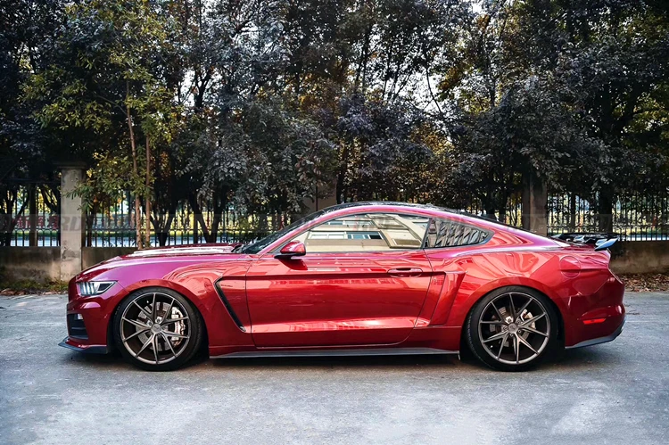 Для Ford Mustang GT500 спойлер высокая твердость и качество углеродного волокна Багажник крыло спойлер
