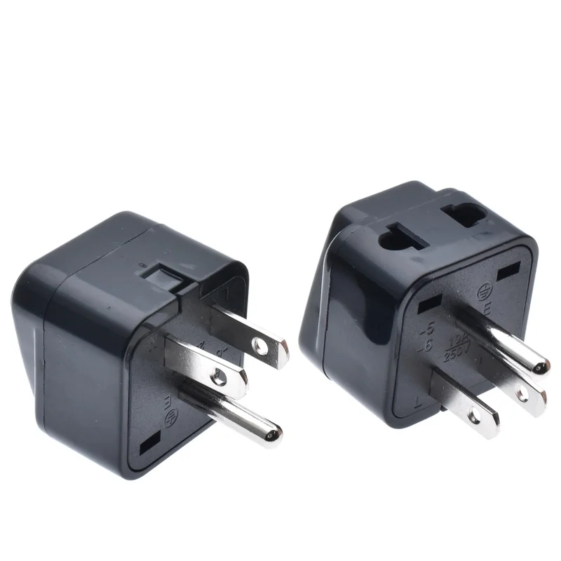 Copper USA 3pin Universal Travel Adaptor Plug AU/UK/US/EU To US Power Socket Convertor | Электроника