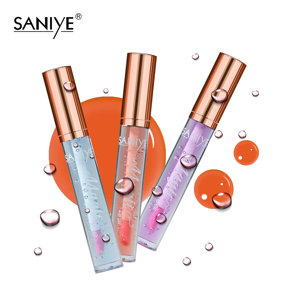 Жидкая помада меняющий цвет бальзам для губ долговечный масло сексуальный