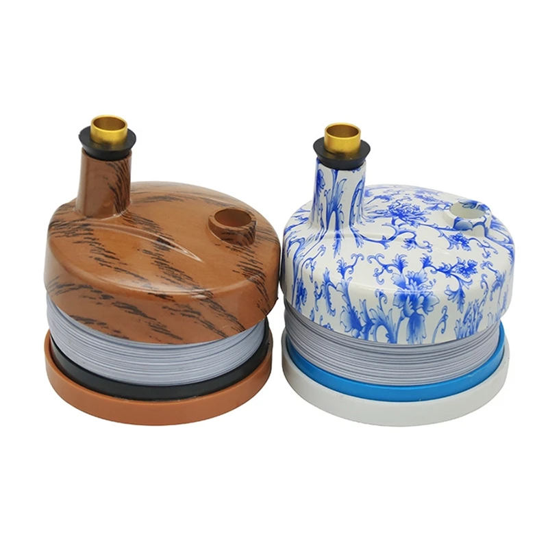 

New retractable creative folding portable pipe, simple and easy to clean Portable Creative Bucket Smokingpipes Plastic