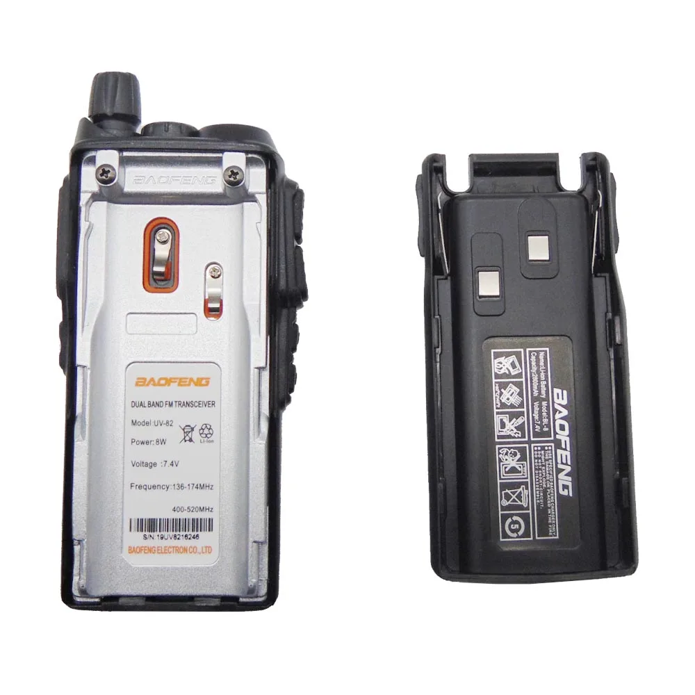 Портативная рация Baofeng UV-82 UV 82 2 шт. | Мобильные телефоны и аксессуары