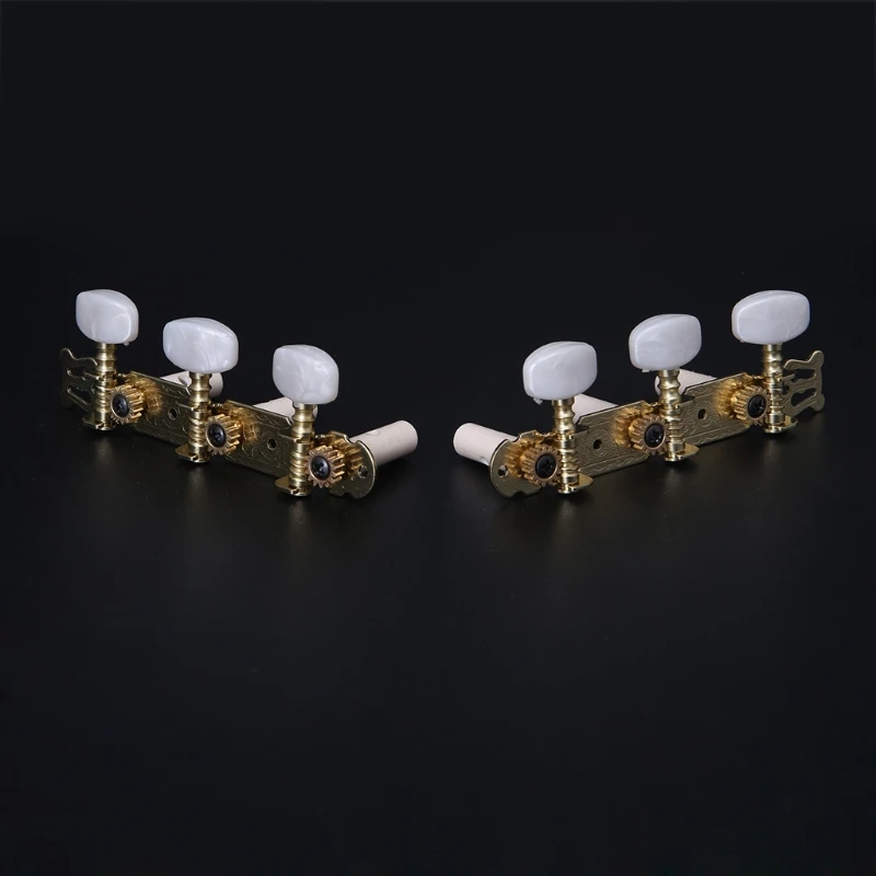 

2pcs Classical Guitar Tuning Pegs Keys Machine Heads Tuner Parts Accessories 87HF