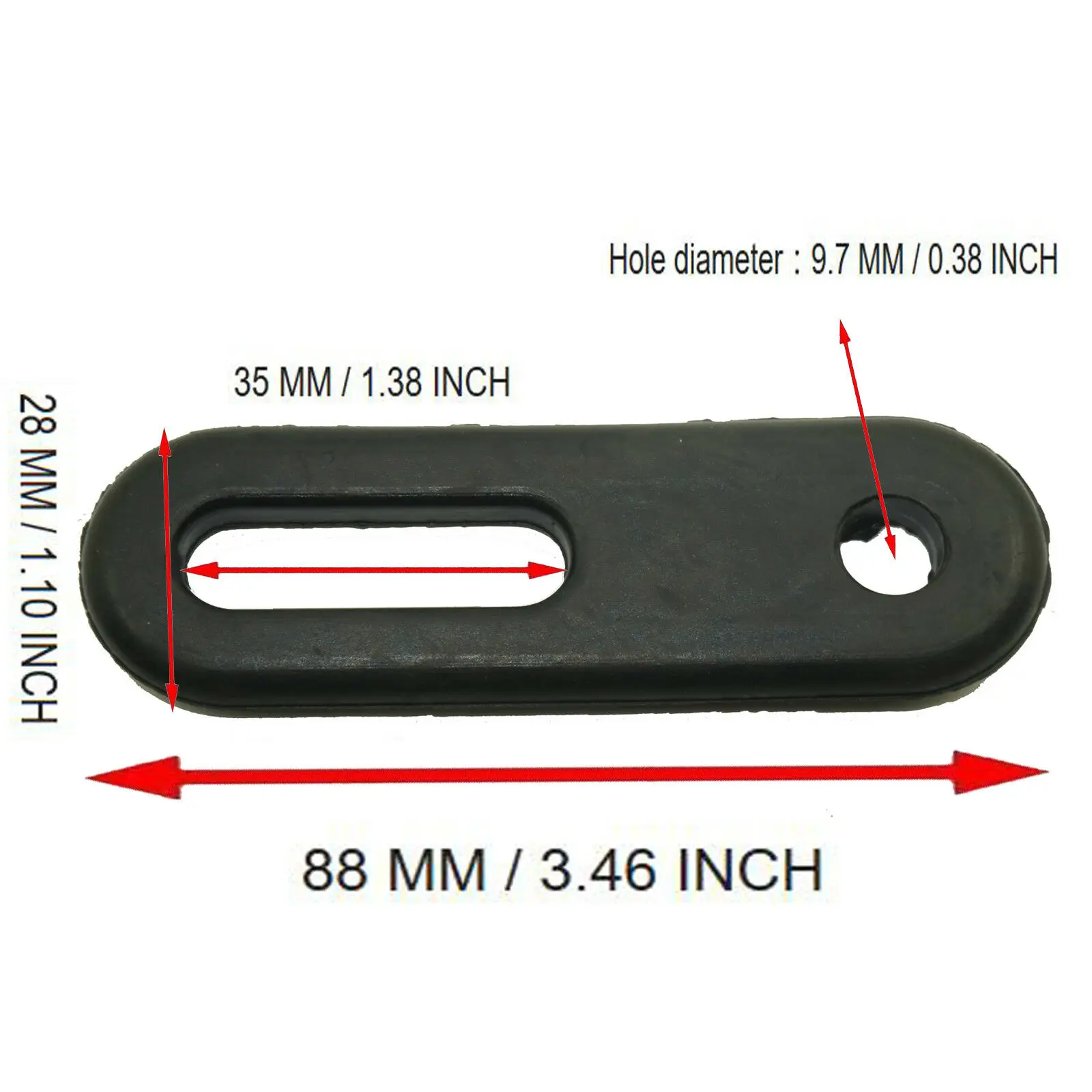 Резиновый капот дверной ремень Защелка комплект подходит для YAMAHA RHINO 700 660 450 все