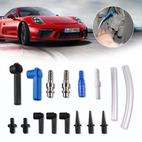 16pcs brake oil tool replacement machine parts adapters brake fluid joint rubber head extraction tool oil pumping pipe