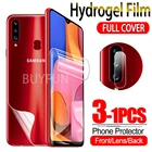 Гидрогелевая пленка для Samsung Galaxy A20S, A20 S, защитная пленка для экрана Samsung Glaxy A20S, A 20 S, прозрачная защитная пленка для стекла камеры HD