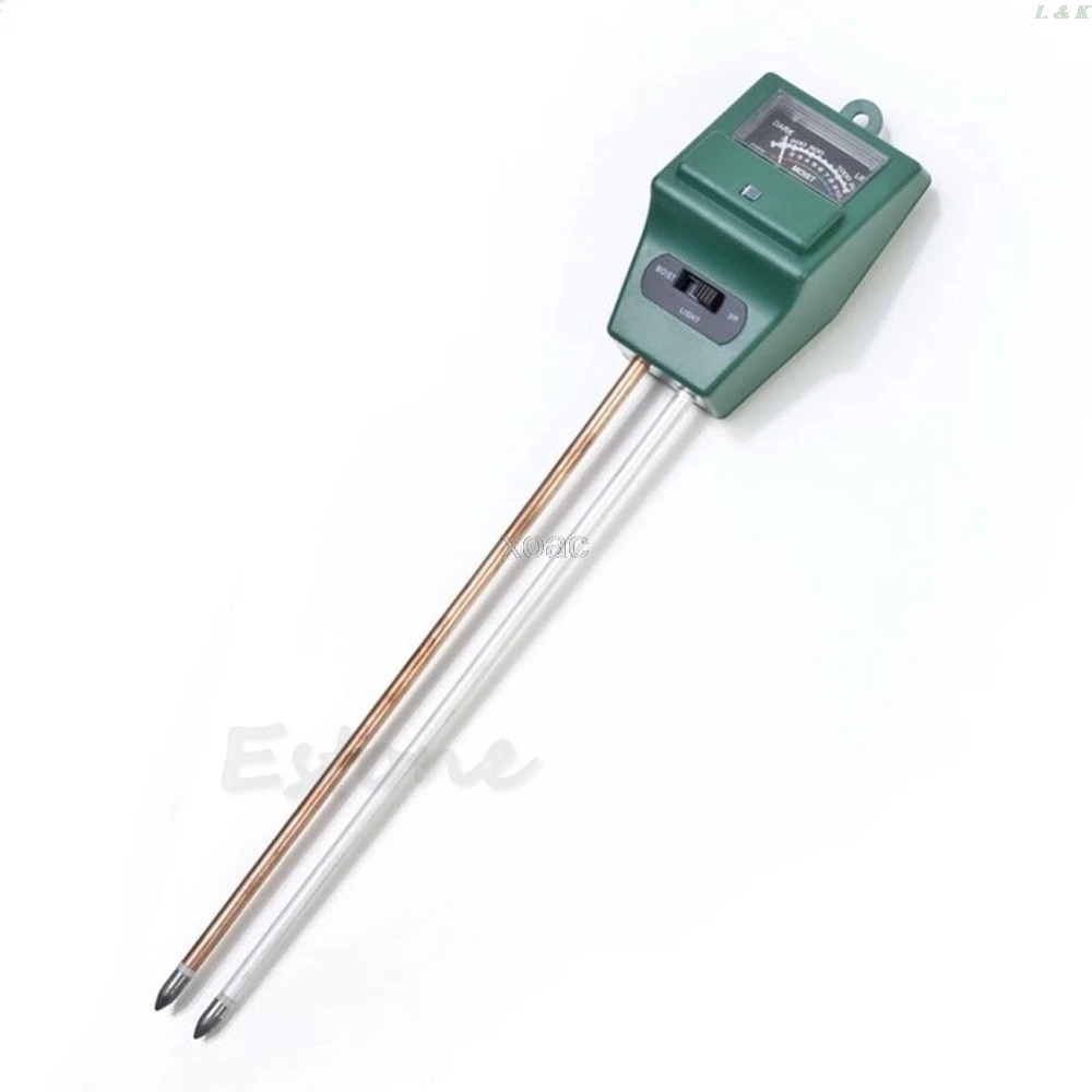 3 in 1 PH Soil Tester Water Moisture Test Light Meter for Garden Plant Flower M12 dropship | Инструменты