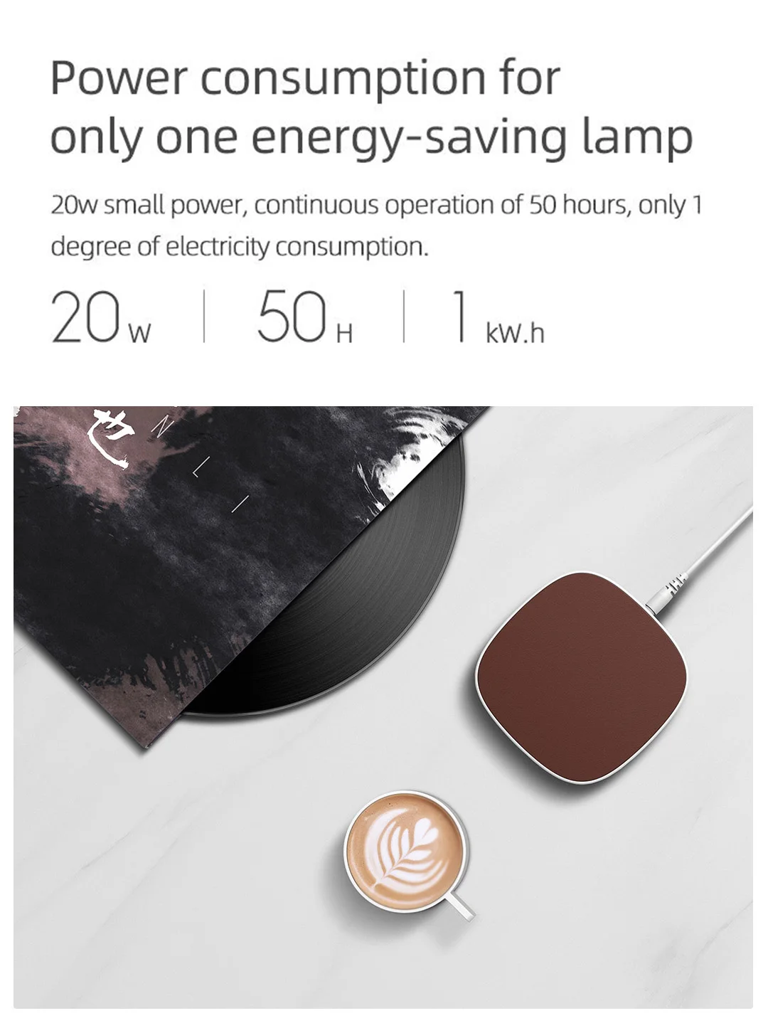 Xiaomi SANJIE чашка подогреватель сиденья изоляции подставка электрическая плита 55℃ постоянная температура для кофе чашка чай молоко вода