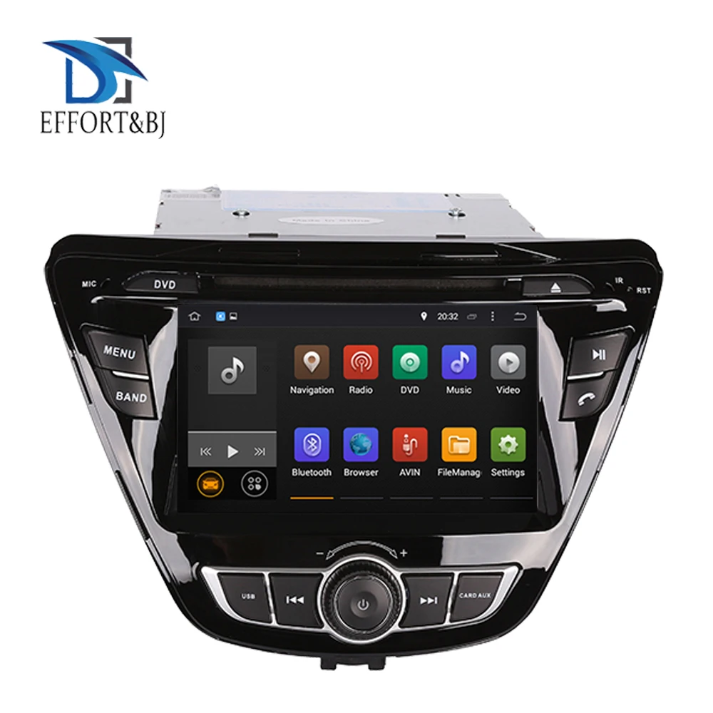 Android System Auto Radio Stereo Multimedia DVD Player for HYUNDAI ELANTRA/AVANTE 2014-2015 Car GPS Navigation