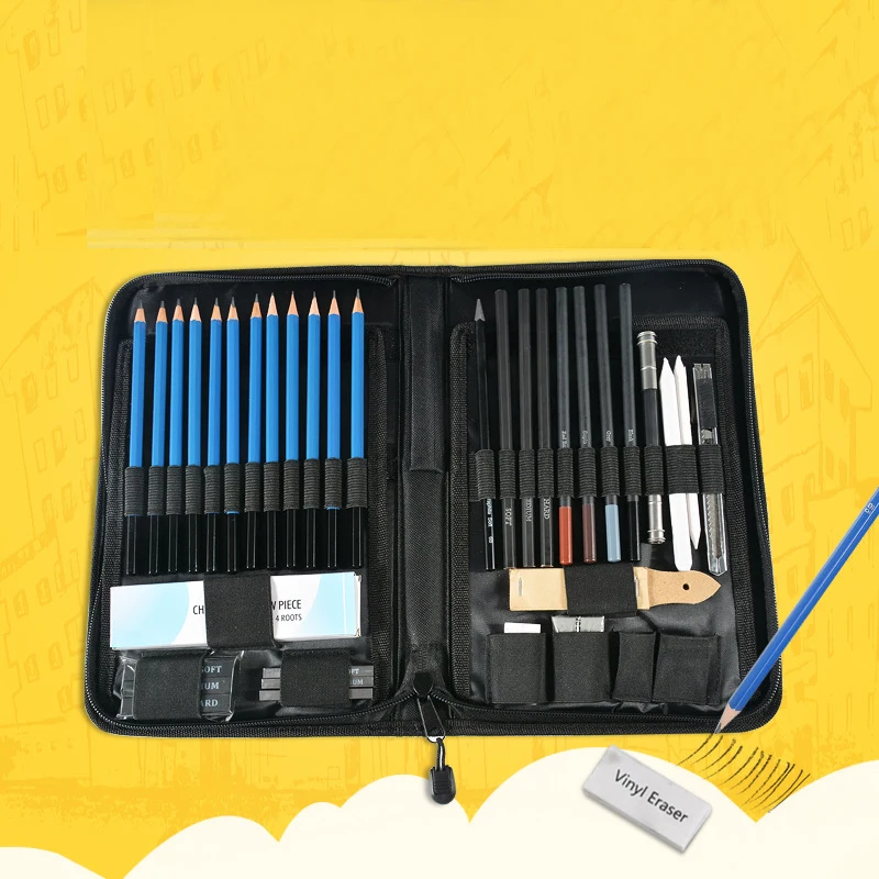 Сумка на Молнии Набор Карандаш для эскизов художественная живопись инженерный