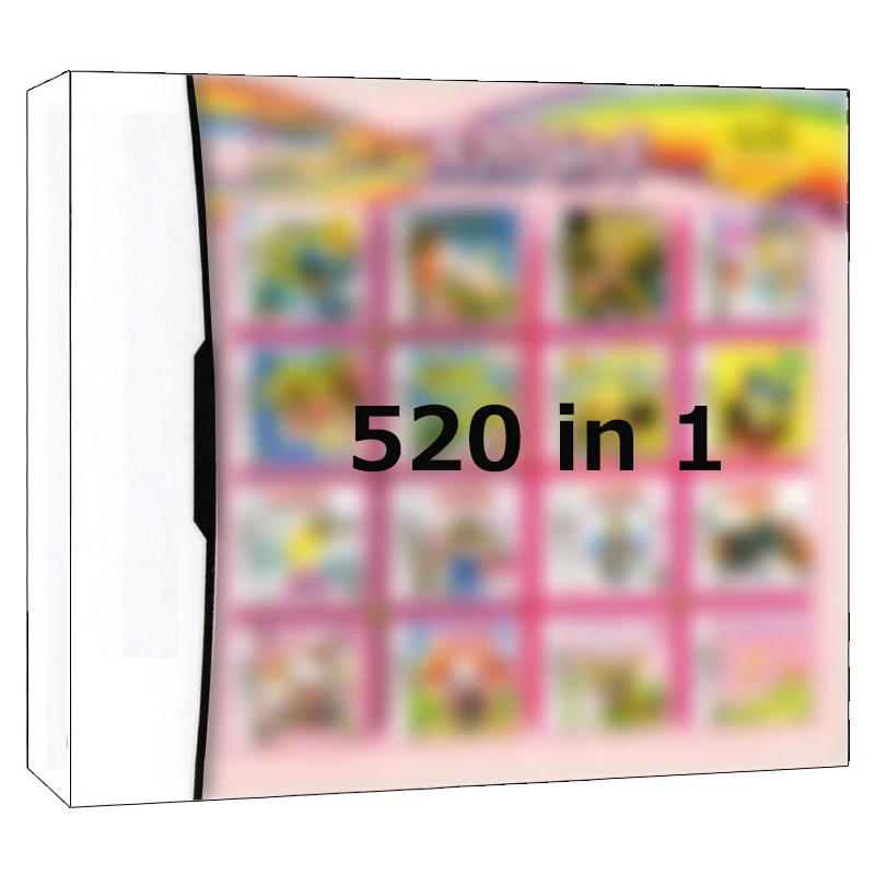 Картридж DS для видеоигр карточная консоль 520 в 1 3DS 2DS|Картриджи| |