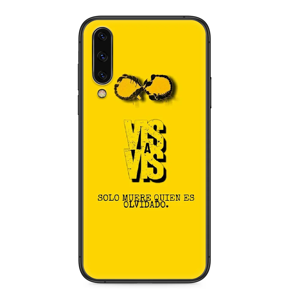 Vis a vis Phone case For Samsung Galaxy A 5 10 20 3 30 40 50 51 7 70 71 E S 4G 16 17 18 black cell cover art coque trend back | Мобильные