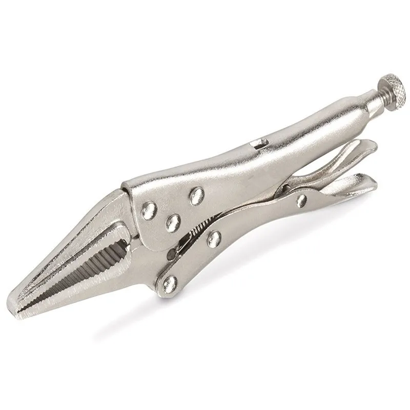 5 дюймов Регулируемый длинноносые плоскогубцы челюсти мини провода тиски