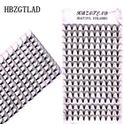 Накладные ресницы норковые HBZGTLAD 6D10D20D, изгиб CDDD