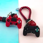 Творческое моделирование консоль с кольцом для рекламных подарков (переключатель портативная игровая консоль машина Для мужчин автомобильный брелок для ключей ювелирных изделий PS4 2020