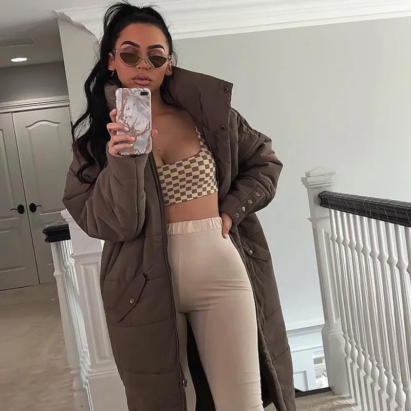 Кози пикантные бросился тонкий укороченный топ Для женщин плед 2020 летний