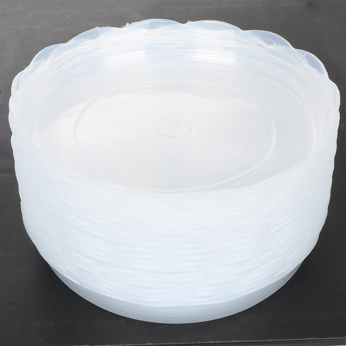 20 шт. пластиковый круглый поднос для цветочных горшков поддон растений сада