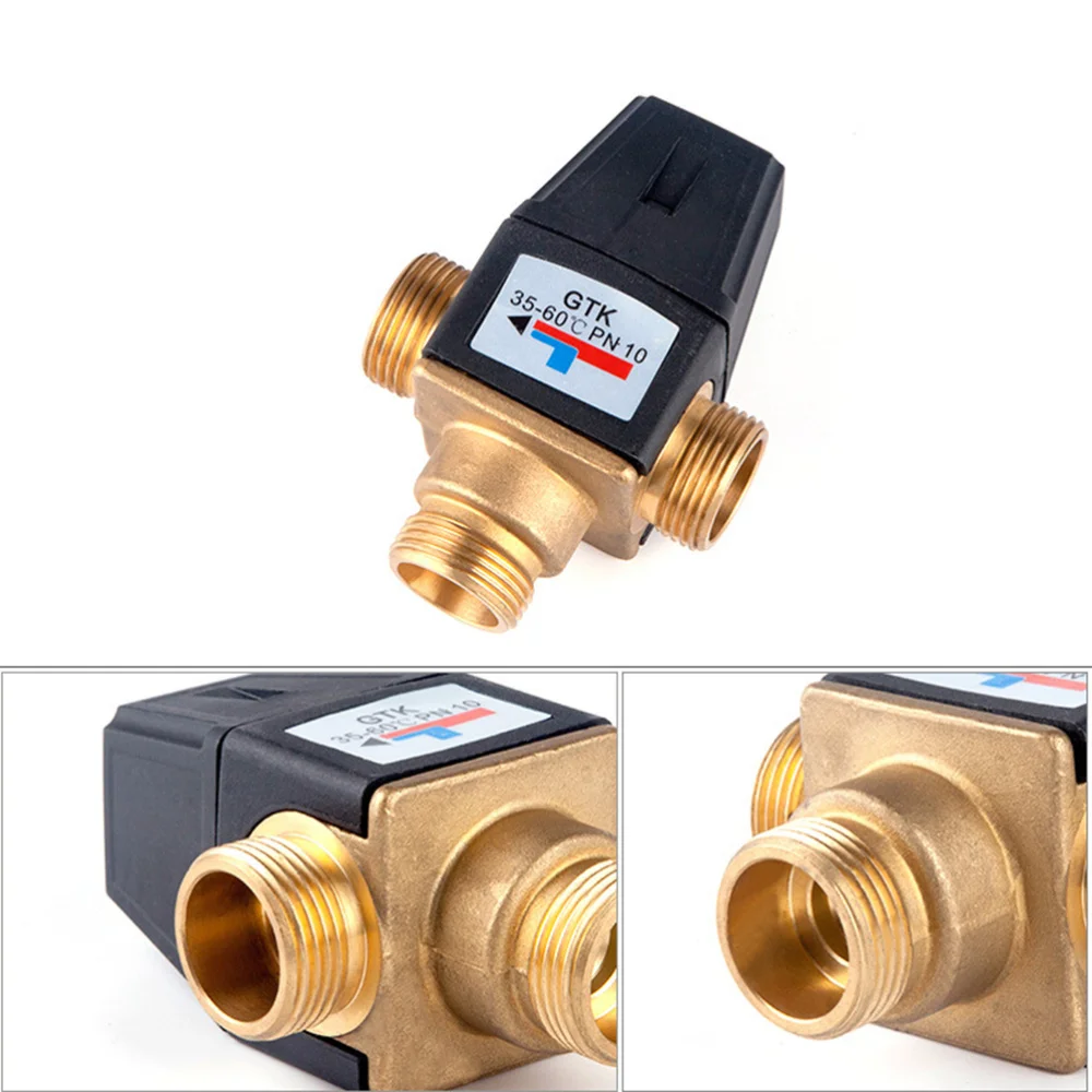 

Copper Thermostatic Mixing Connector for Solar Shower System (DN20 Outside)