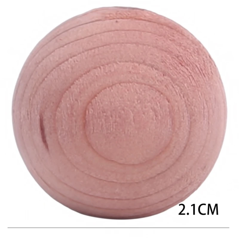 

50Pcs Natural Cedar Wood Moth Balls Camphor Repellent Wardrobe Clothes Drawer