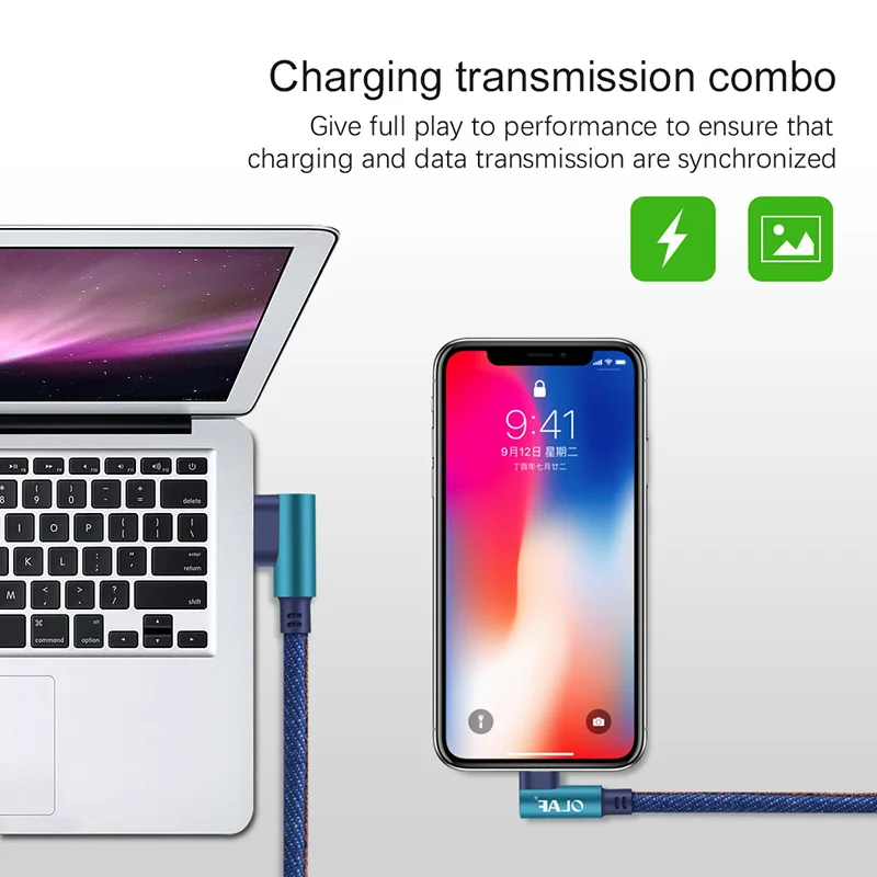2 м usb type C 90 градусов быстрая зарядка USB C кабель type-c кабель для передачи данных зарядное устройство USB-C для samsung S8 S9 Note 9 8 для Xiaomi Mi8 Mi6