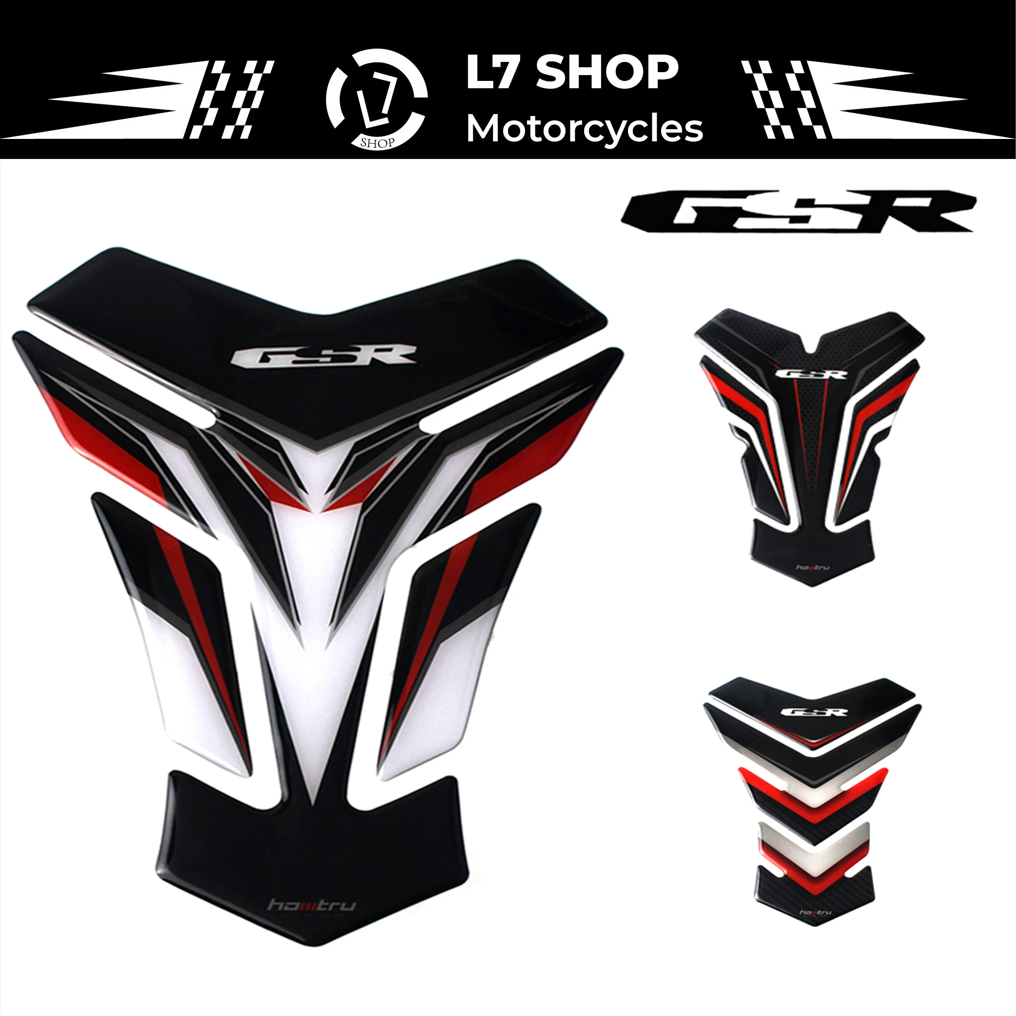 3D защитная накладка на бак мотоцикла Стикеры для Suzuki GSR GSR250 GSR400 GSR600 GSR750 |