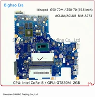 fru 5b20g45476 for lenovo g50 70m z50 70 laptop motherboard acluaaclub nm a273 with i5 4210u ddr3l gt820m 2gb 100 fully tested