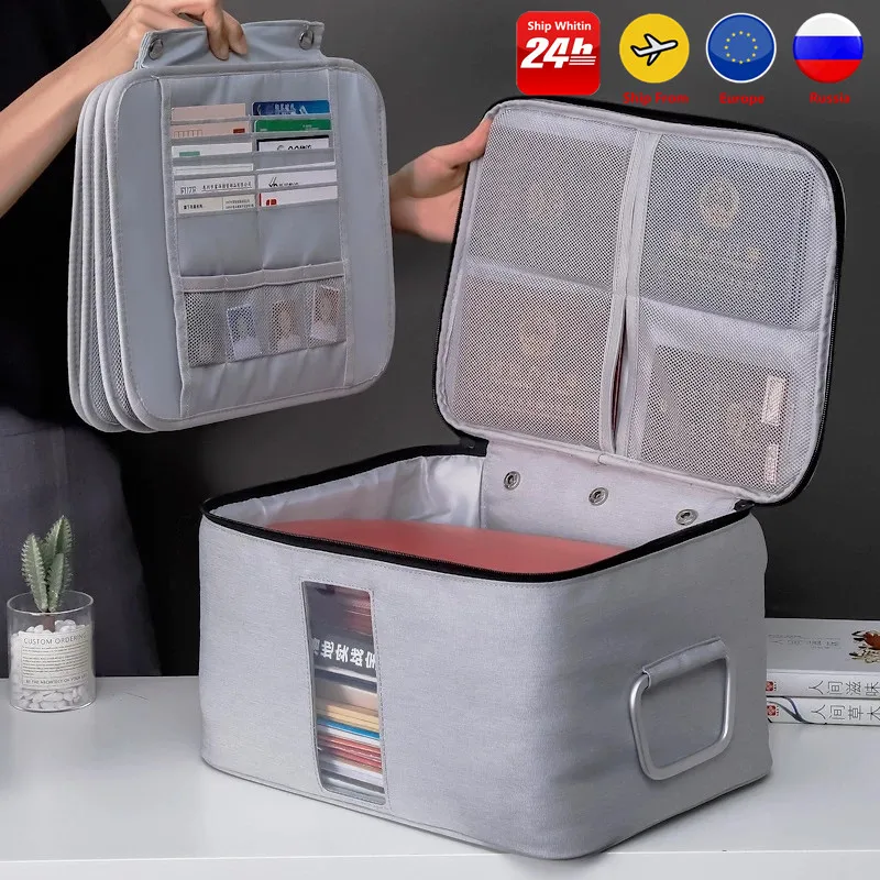 Сумка-Органайзер для документов, органайзер для документов, билета, кредитных карт, сертификатов, органайзер для дома и офиса, аксессуары | Дом и сад | АлиЭкспресс