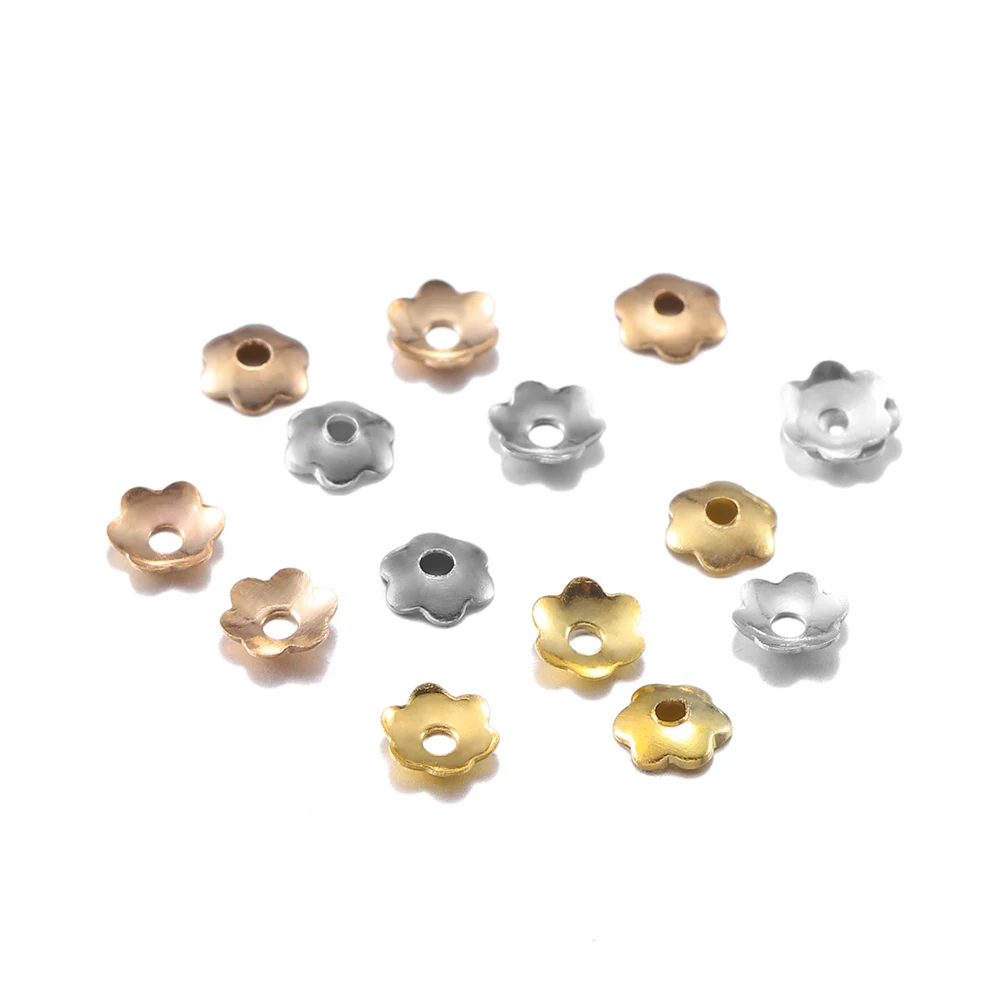 Миниатюрные филигранные бусины 4 мм 1000 шт./лот | Украшения и аксессуары