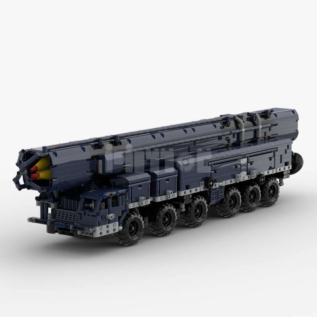 Moc-53753 / 53755 maz-547 грузовик для транспортировки ракет 3444 шт. подарок мальчику