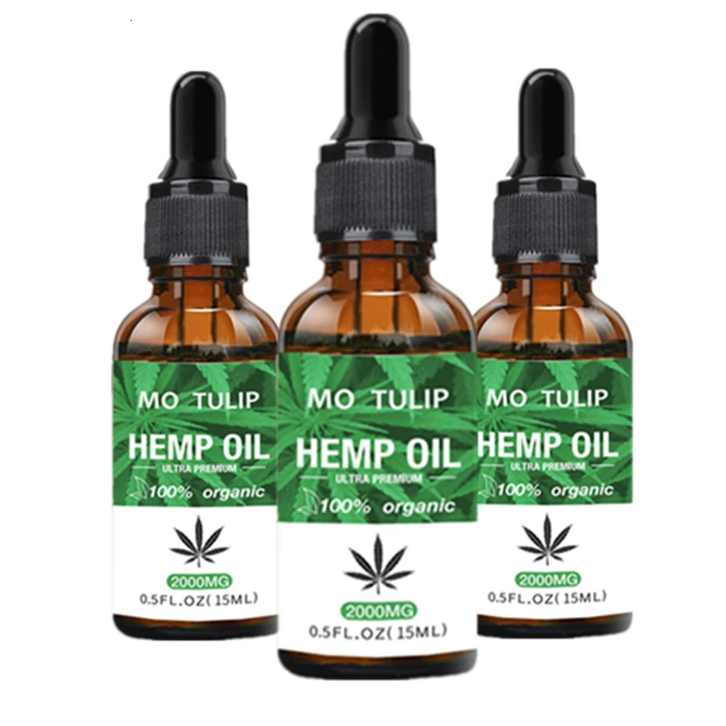 

Mo Tulip Pure Hemp Oil 100% Sleep Aid Anti Stress Hemp Extract Drops For Pain Anxiety & Stress Relief 2000mg Cbd Essential Oils