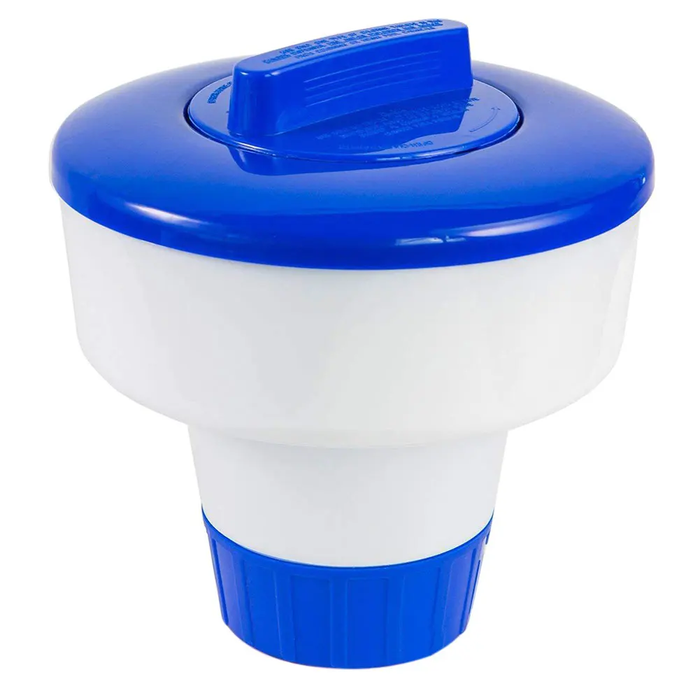 

Swimming Pool Floating Chemical Chlorine Dispenser Disinfection Pool Cleaning Tool Disinfection Applicator Pump Automatic