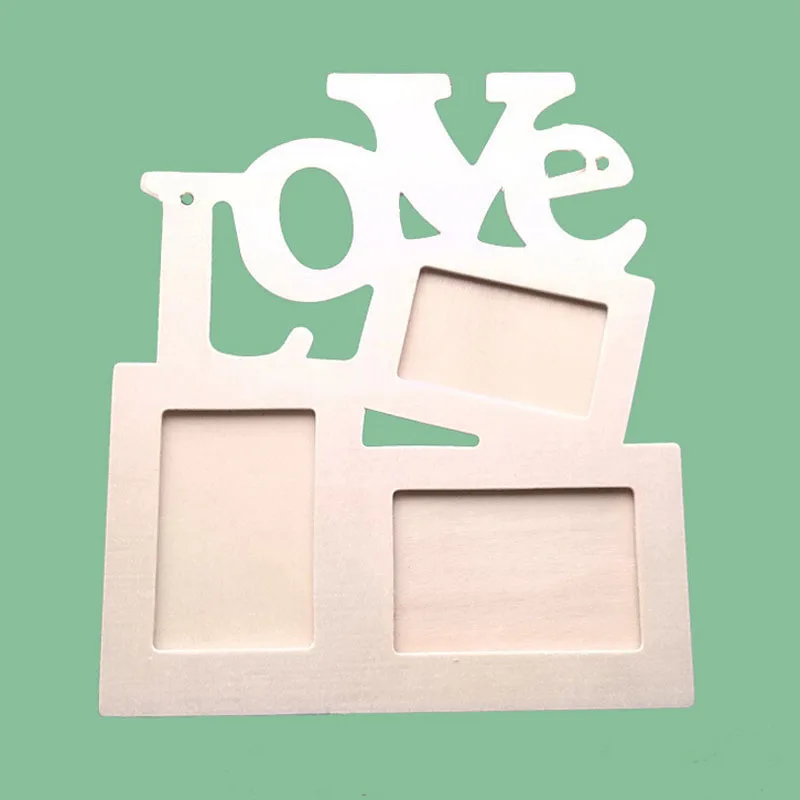 Домашний декор любовь деревянная семейная картина фоторамка украшение альбома