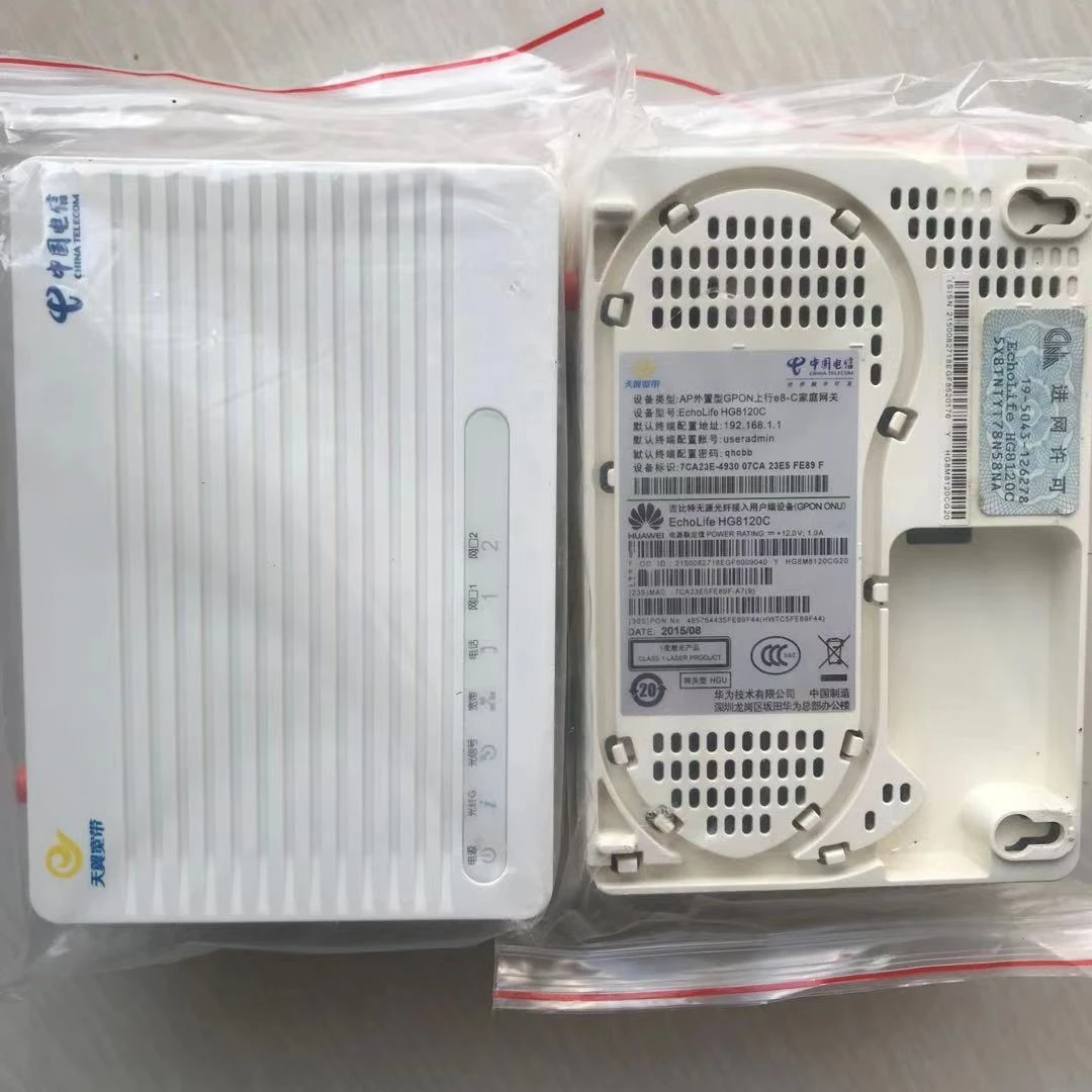 Бесплатная доставка 10 шт./лот HG8120C ONU OLT GPON EPON XPON 2FE оптический сетевой терминал без